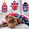 36 Sets 4th of July Craft Kits Patriotic Crafts DIY Owl Ornaments Decoration